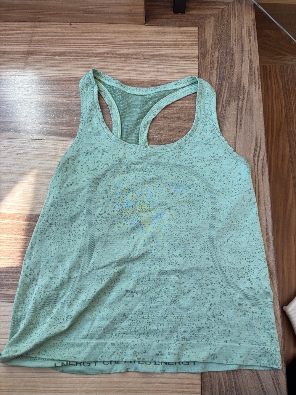 lululemon athletica Mint Green Racerback Performance Tank